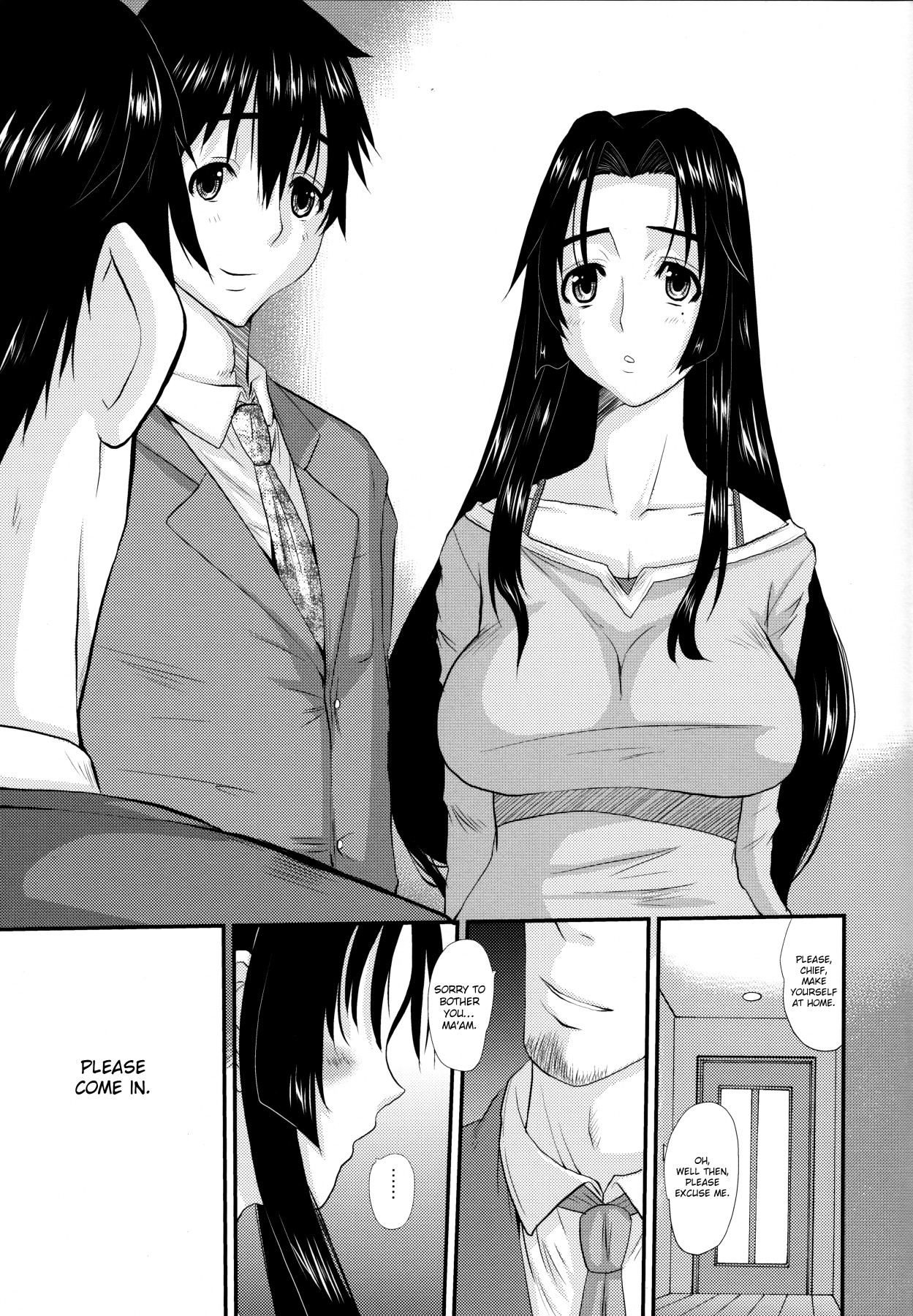 Hentai Manga Comic-Housewife Hinako-san's Unfaithfulness-Read-3